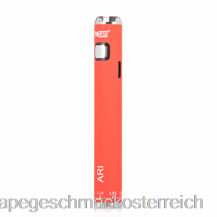 Yocan Ari 650mAh Batterie Roter Vape-Geschmack